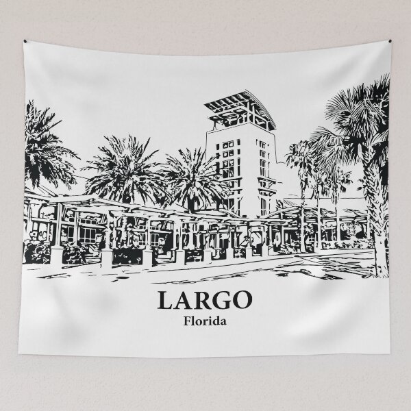 Item preview, Largo - Florida designed and sold by Lakeric Cityscapes.