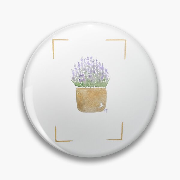 Item preview, Lavender Pot with frame  designed and sold by Praline Creative.