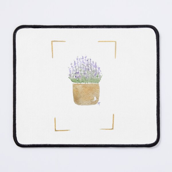 Item preview, Lavender Pot with frame designed and sold by Praline Creative.