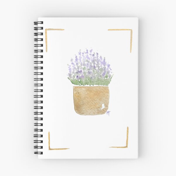 Item preview, Lavender Pot with frame  designed and sold by Praline Creative.