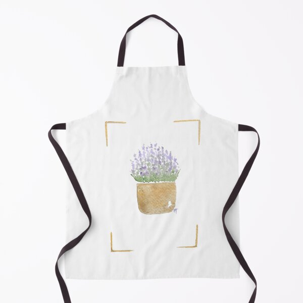 Item preview, Lavender Pot with frame  designed and sold by Praline Creative.