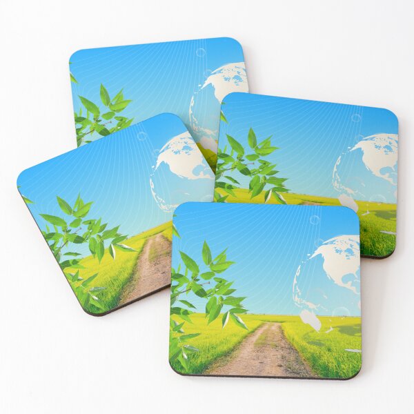 Item preview, Utopian Landscape Frutiger Aero - Eco designed and sold by Pics'Elle Creations.