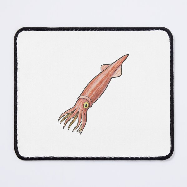 Item preview, Belemnite, Retro Prehistoric Squid Illustration designed and sold by Vendeloc.
