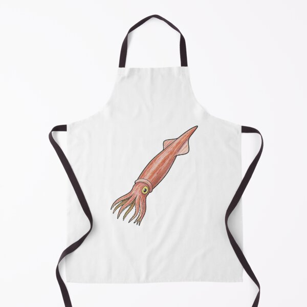 Item preview, Belemnite, Retro Prehistoric Squid Illustration designed and sold by Vendeloc.