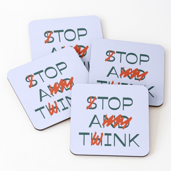 Item preview, sTOP And ThWINK designed and sold by aribluestein.