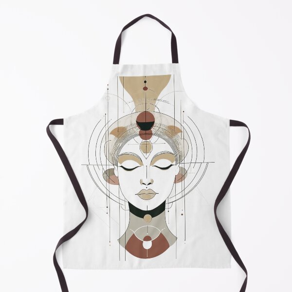 Item preview, Serene Feminine Energy Goddess Head designed and sold by LabMandala.