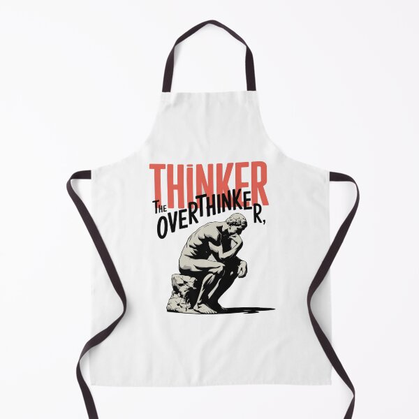 Item preview, Thinker The Overthinker – Funny Overthinking Humor Design designed and sold by martin max.