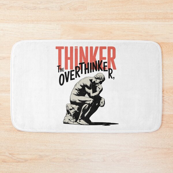 Item preview, Thinker The Overthinker – Funny Overthinking Humor Design designed and sold by martin max.