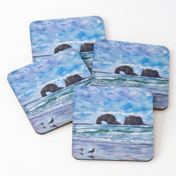 Item preview, Rockaway Beach, Oregon designed and sold by The Wandering Bookworm.