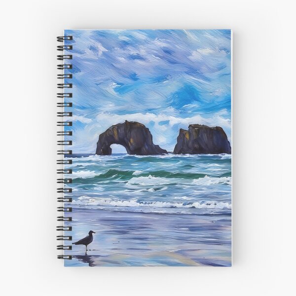 Item preview, Rockaway Beach, Oregon designed and sold by The Wandering Bookworm.