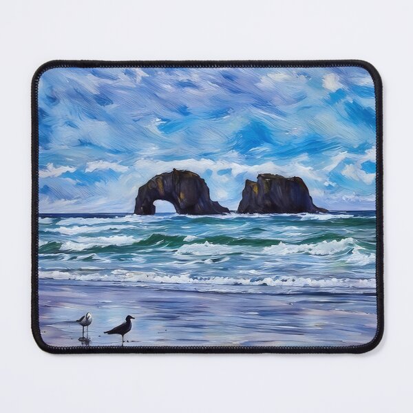Item preview, Rockaway Beach, Oregon designed and sold by The Wandering Bookworm.