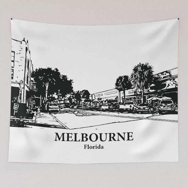 Item preview, Melbourne - Florida designed and sold by Lakeric Cityscapes.