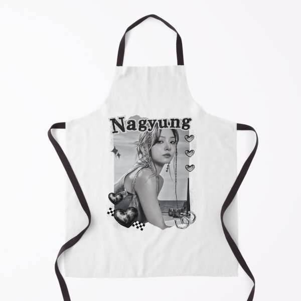 Item preview, Fromis_9 Nagyung Kpop Girl Group Black and White Collage Design designed and sold by AJUNICE STUDIO.