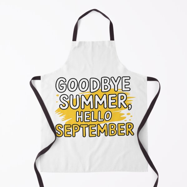 Item preview, Goodbye Summer Hello September Seasonal Typography designed and sold by Haji Kamora.