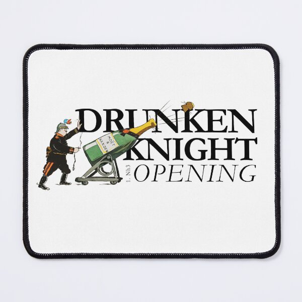 Item preview, Drunken Knight Opening – Amar Variation Chess Meme designed and sold by felixpauli.