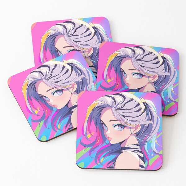 Item preview, Pastel Pop Anime Zebra Style designed and sold by bubblegoth.