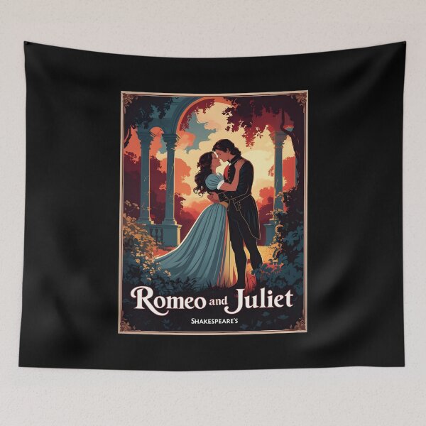 Item preview, An Illustration for Romeo and Juliet designed and sold by GoodOldVintage.