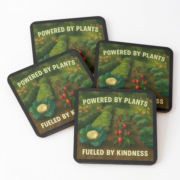 Item preview, Powered by Plants – Fueled by Kindness Garden designed and sold by Twittlefish.
