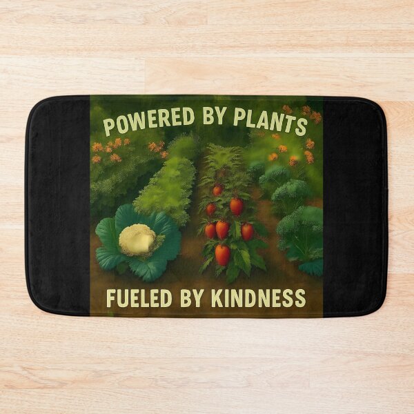 Item preview, Powered by Plants – Fueled by Kindness Garden designed and sold by Twittlefish.