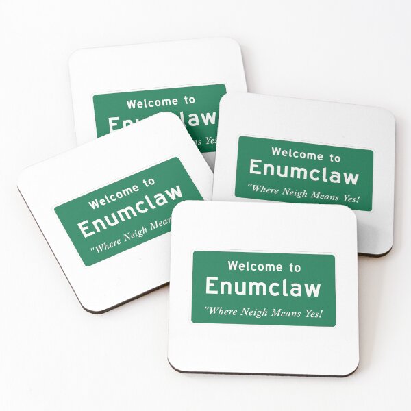 Item preview, Welcome to Enumclaw, Where Neigh Means Yes! designed and sold by 207Shirts.