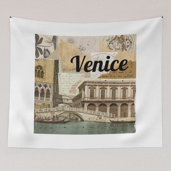 Item preview, Vintage Style Venice Postcard Design designed and sold by BlesstB.
