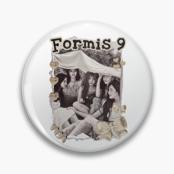 Item preview, Fromis_9 Kpop Girl group Scrapbook Collage Cozy Y2K Vintage Design designed and sold by HELL0WBELLO.