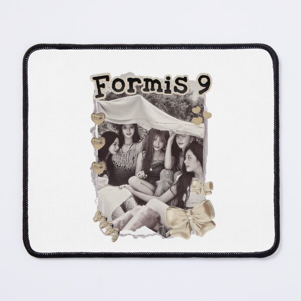 Item preview, Fromis_9 Kpop Girl group Scrapbook Collage Cozy Y2K Vintage Design designed and sold by HELL0WBELLO.