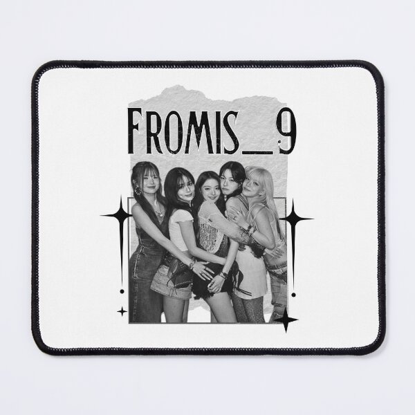 Item preview, Fromis_9 Kpop Girl group Scrapbook Collage Cozy Y2K Vintage Design designed and sold by HELL0WBELLO.