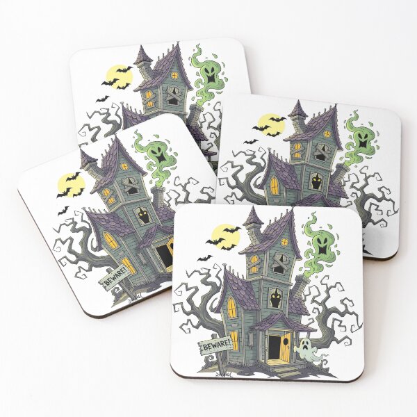 Item preview, Haunted House | Spookily Atmospheric and Iconically Creepy Halloween Graphic designed and sold by Tw1nsAIArt.