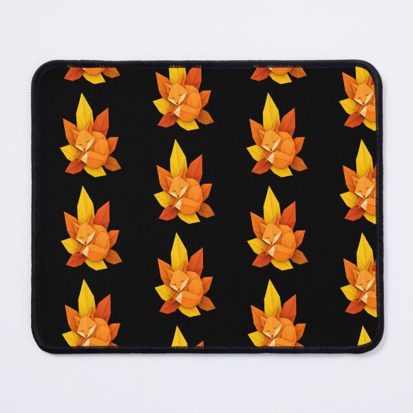 Item preview, Sleeping Origami Fox in Autumn Leaves designed and sold by S-Dstyle.