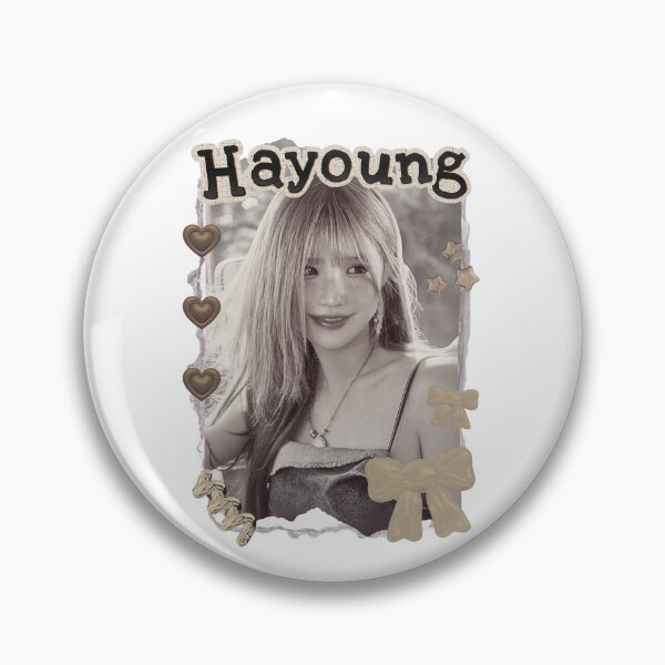 Item preview, Fromis_9 Hayoung Kpop Girl group Scrapbook Collage Cozy Y2K Vintage Design designed and sold by HELL0WBELLO.