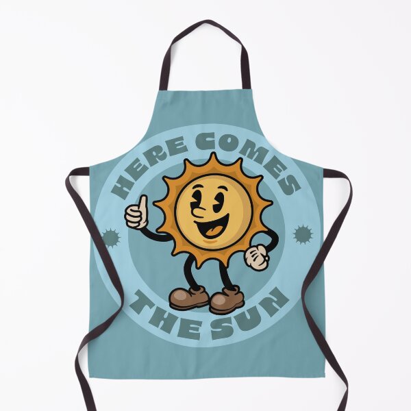 Item preview, Here Comes the Sun – Retro Rubber Hose Cartoon Sun T-Shirt designed and sold by FreshyStudios.