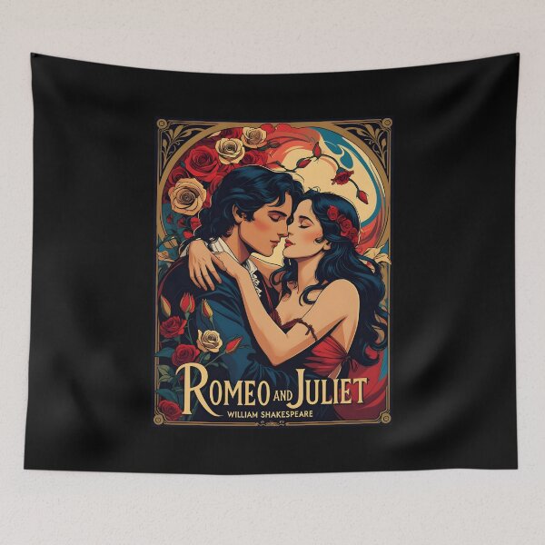 Item preview, An Illustration for Romeo and Juliet designed and sold by GoodOldVintage.