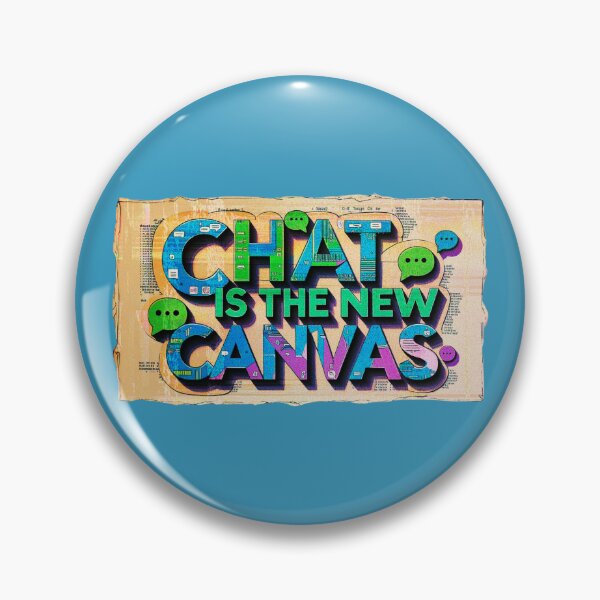 Item preview, AI. Chat is the new canvas. designed and sold by RDproject.