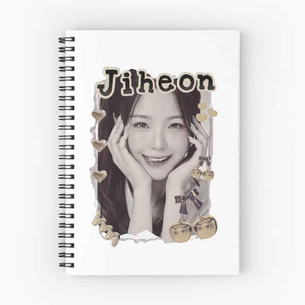 Item preview, Fromis_9 Jiheon Kpop Girl group Scrapbook Collage Cozy Y2K Vintage Design designed and sold by HELL0WBELLO.