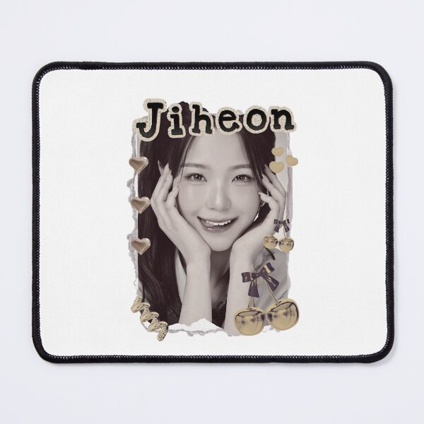 Item preview, Fromis_9 Jiheon Kpop Girl group Scrapbook Collage Cozy Y2K Vintage Design designed and sold by HELL0WBELLO.
