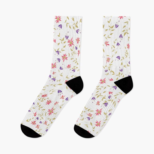 Item preview, Delicate Wildflower Pattern designed and sold by AlisaArtDecor.