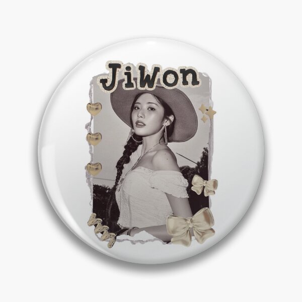 Item preview, Fromis_9 Jiwon Kpop Girl group Scrapbook Collage Cozy Y2K Vintage Design designed and sold by HELL0WBELLO.