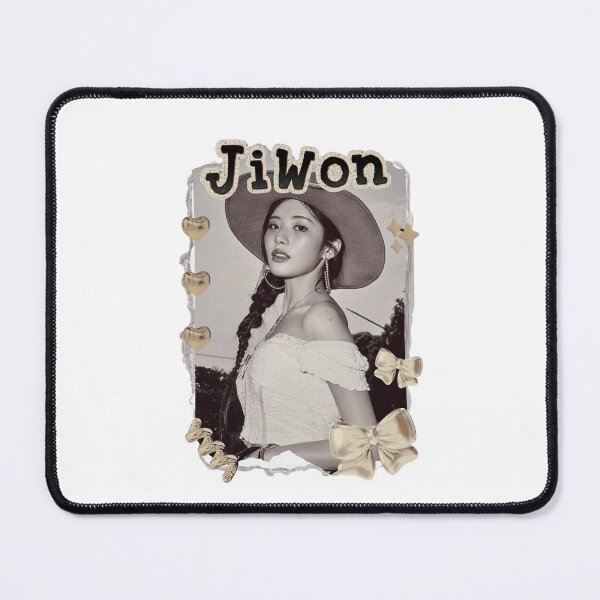 Item preview, Fromis_9 Jiwon Kpop Girl group Scrapbook Collage Cozy Y2K Vintage Design designed and sold by HELL0WBELLO.