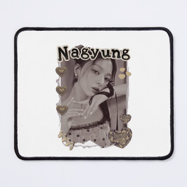 Item preview, Fromis_9 Nagyung Kpop Girl group Scrapbook Collage Cozy Y2K Vintage Design designed and sold by HELL0WBELLO.