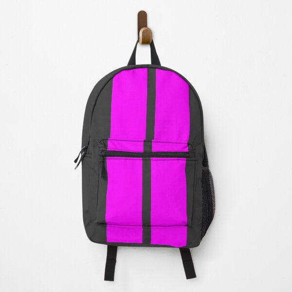 Item preview, Dual  Racing Stripes Neon Pink ( Dark Gray Background) designed and sold by Racing Stripes Only.