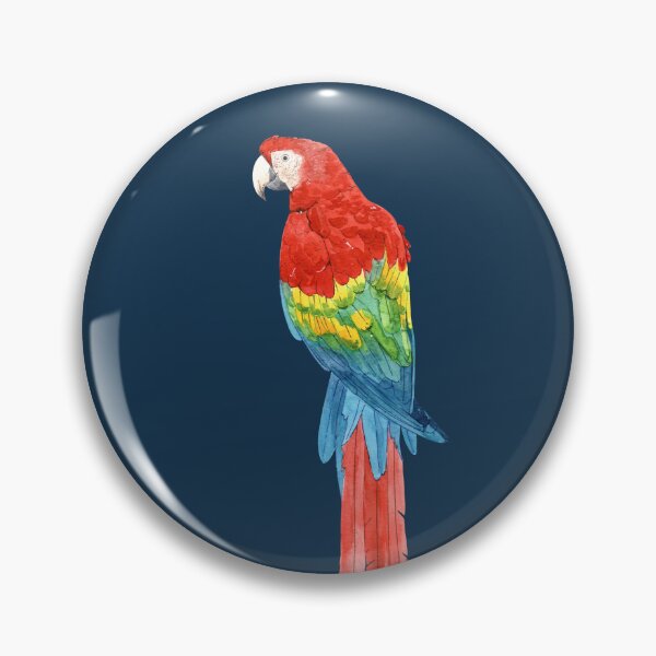 Item preview, SCARLET MACAW-Ara macao designed and sold by BEATRIZ ABAITUA.