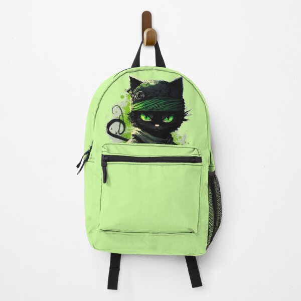 Item preview, Black Cat Ancient NINJA designed and sold by CleverCulture.
