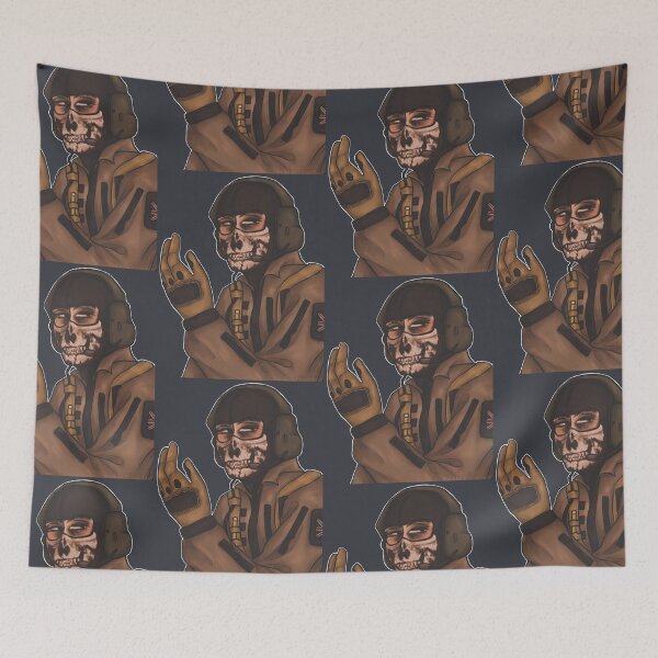 Item preview, Military inspired ghost background lined  designed and sold by midnights-shop.