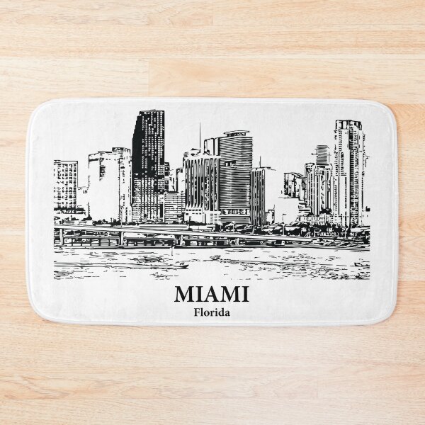 Item preview, Miami - Florida designed and sold by Lakeric Cityscapes.