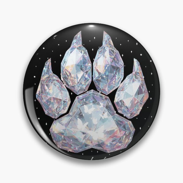 Item preview, Let Your Inner Glow Light the Way – Crystal Paw designed and sold by POS.Studio.