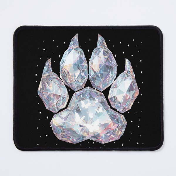 Item preview, Let Your Inner Glow Light the Way – Crystal Paw designed and sold by POS.Studio.