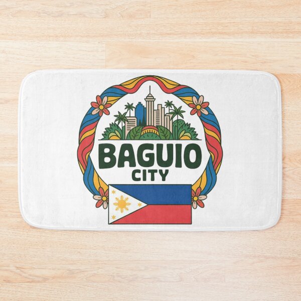 Item preview, Baguio City Philippines Flag Badge Travel - Philippine Pride Art designed and sold by Timeless Design.