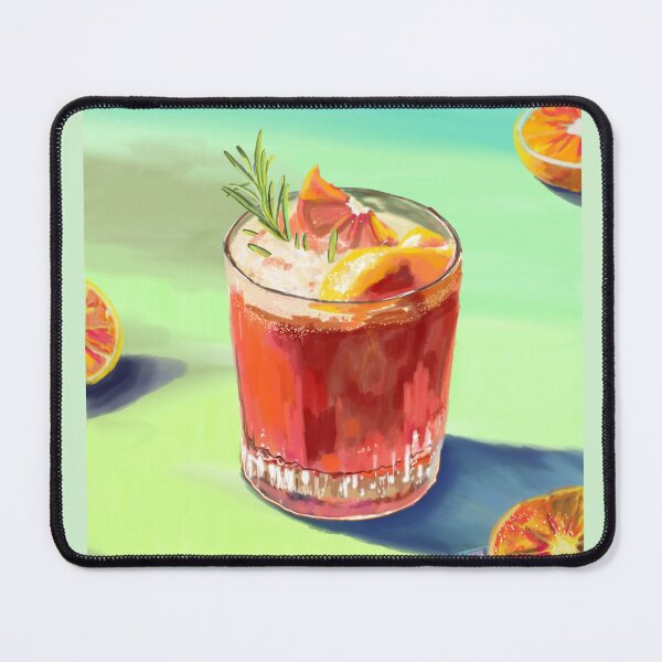 Item preview, Blood Orange Cocktail designed and sold by DilaraElizeArt.