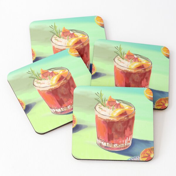 Item preview, Blood Orange Cocktail designed and sold by DilaraElizeArt.